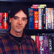 Matt Kaiser and some of his many books.